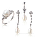 sterling silver pearl ring settings